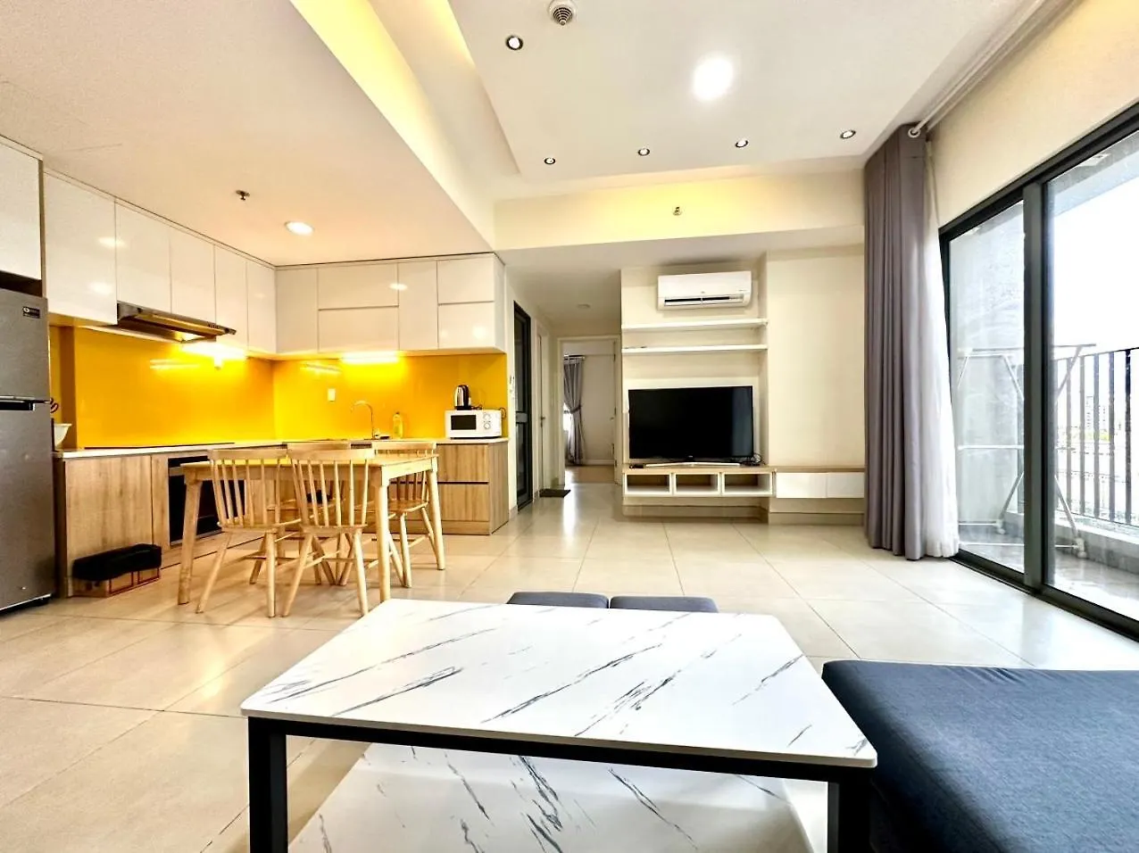 Amazing View And Large Balcony - Masteri Td Apartment Ho Chi Minh City