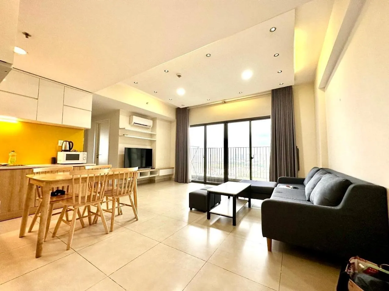 Amazing View And Large Balcony - Masteri Td Apartment Ho Chi Minh City